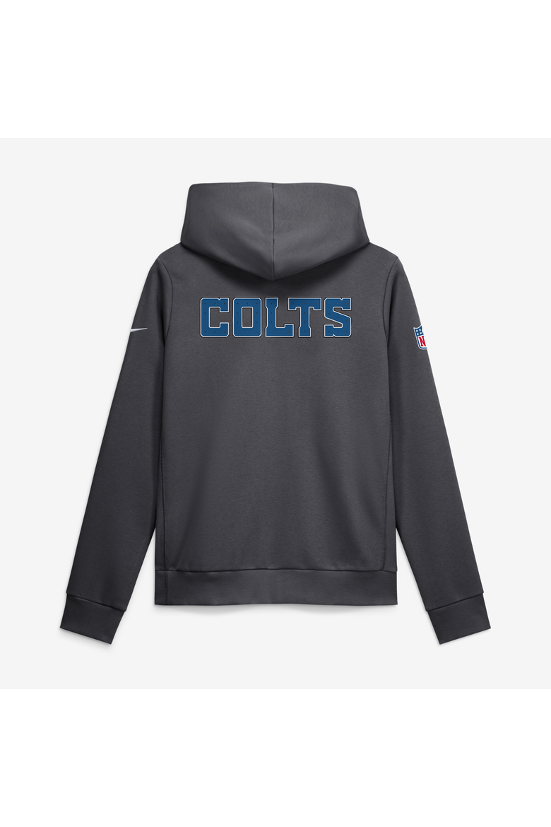 Women's Nike  Anthracite Indianapolis Colts 2026 Rivalries Collection Standard Issue Sideline Pullover Hoodie, Alternate, color, Anthracite