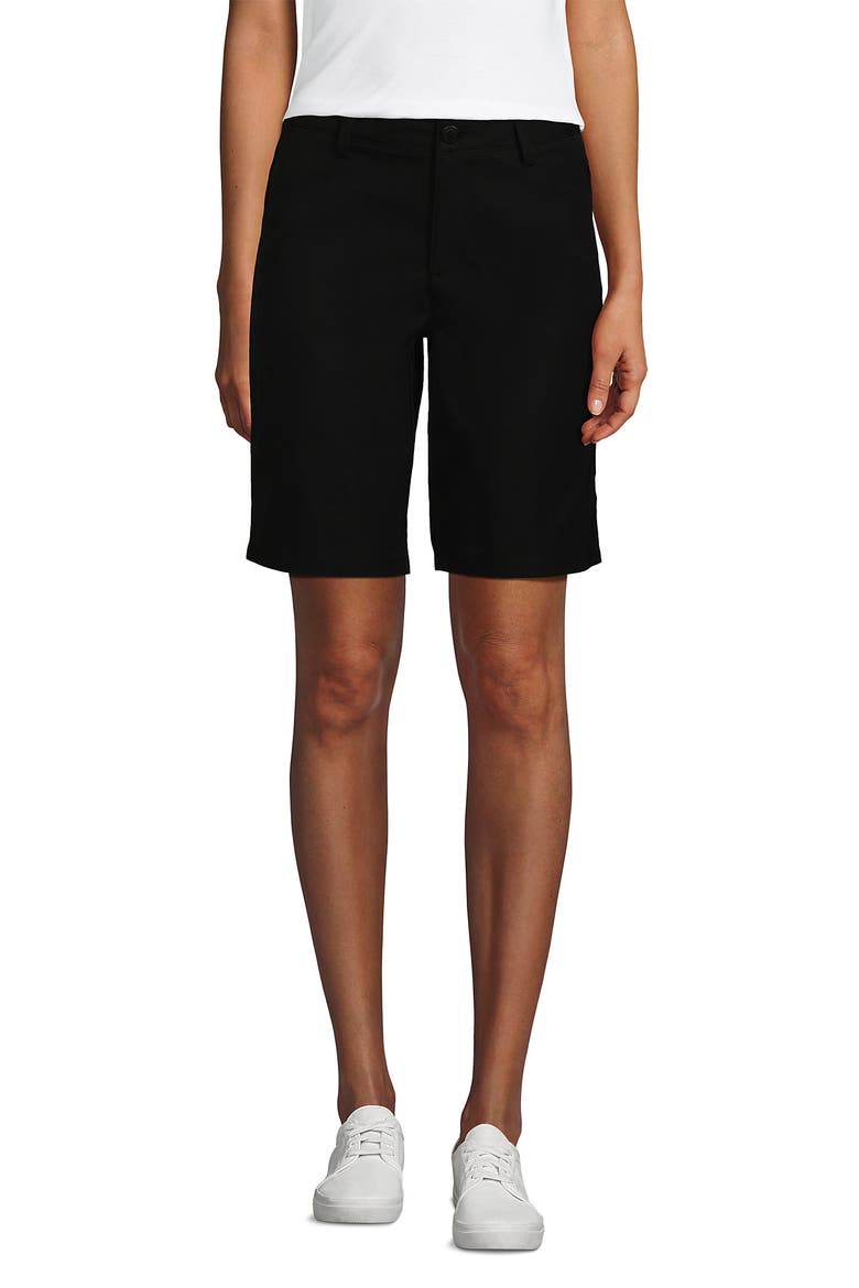 School Uniform  Active Chino Shorts, Main, color, Black