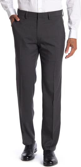 Mini Check Straight Fit Dress Pants