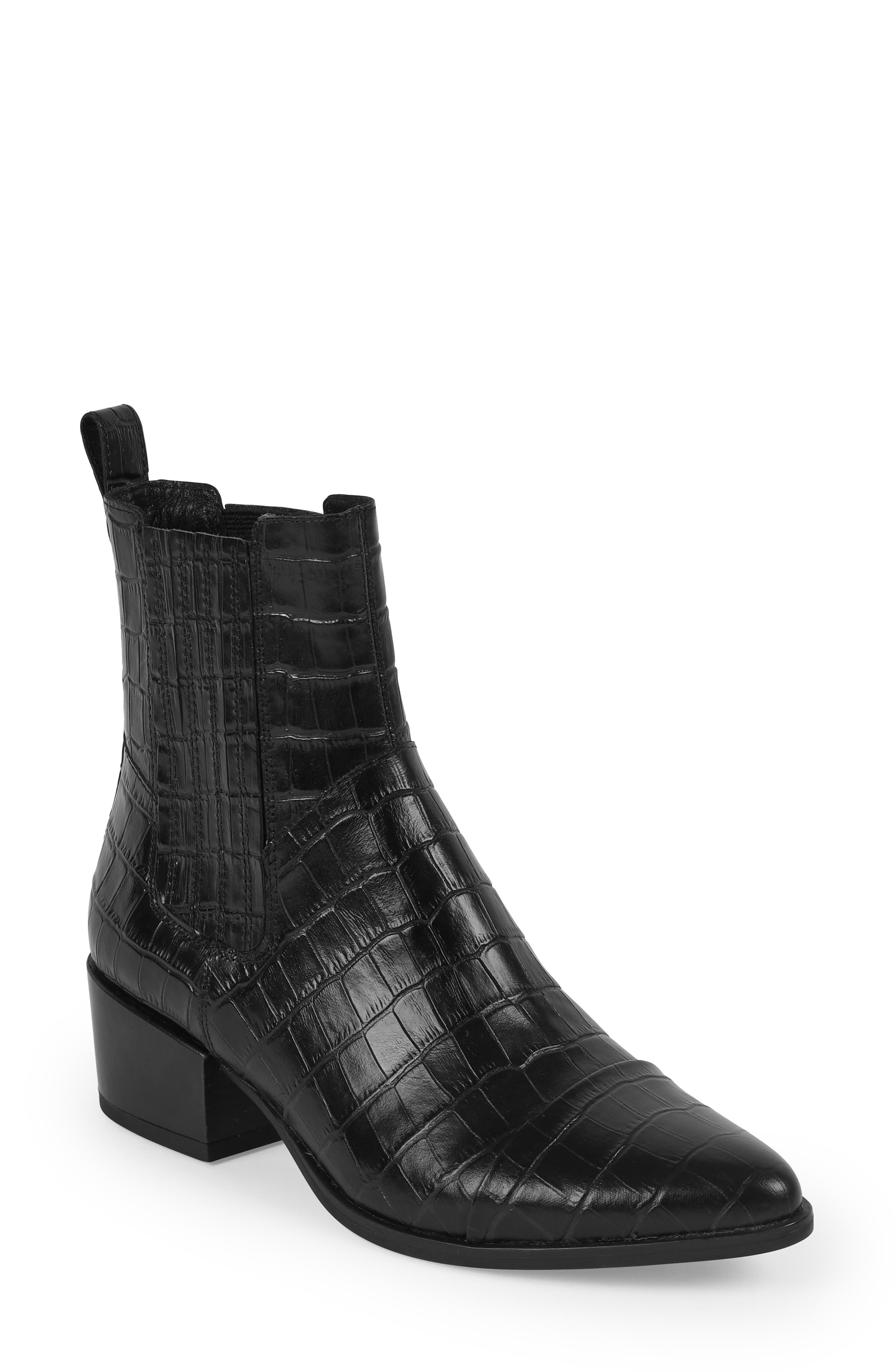 Vagabond Shoemakers Marja Cap Toe Bootie, Main, color, 