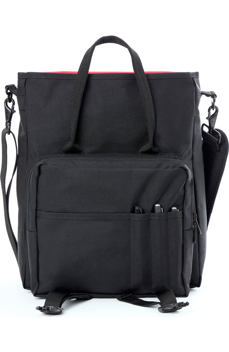 Manhattan Portage Washington Square Backpack, Alternate, color, Black