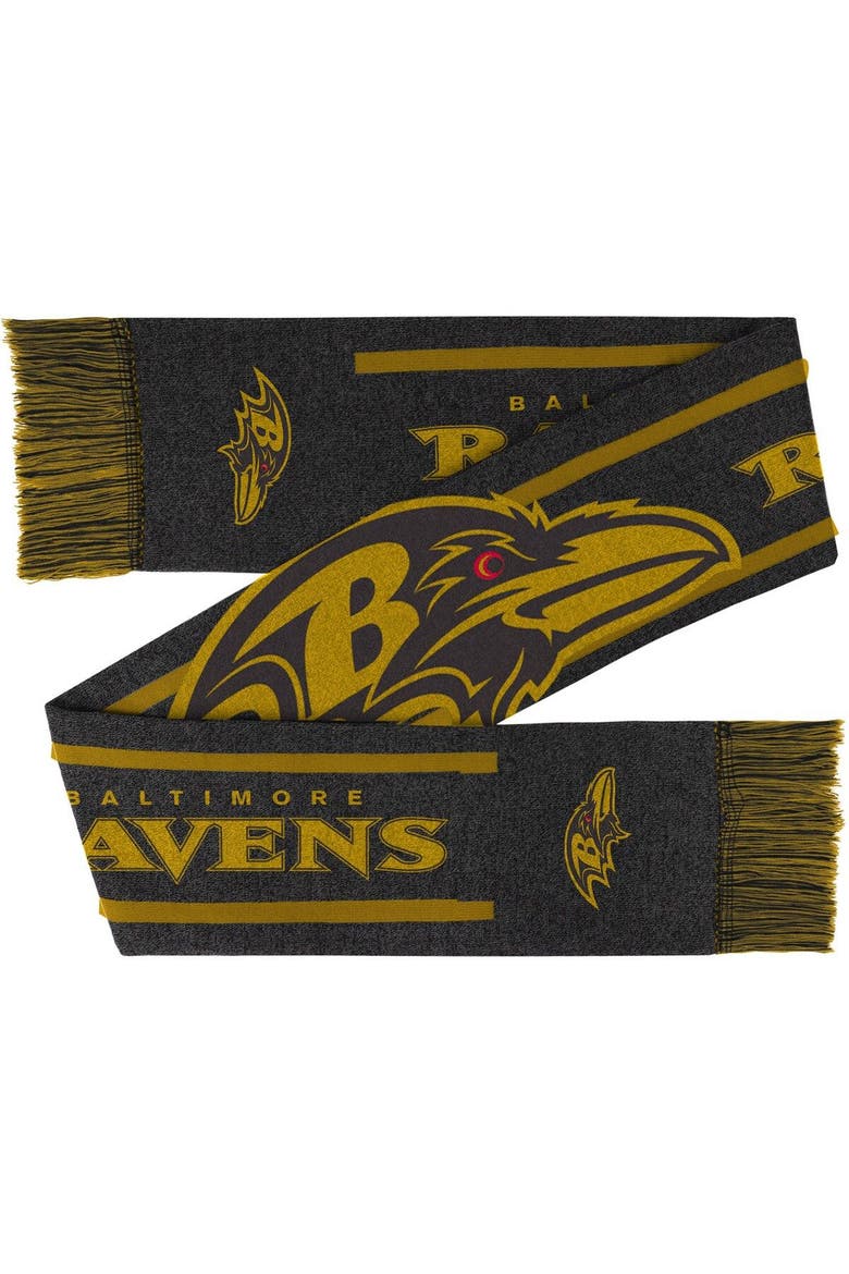 Baltimore Ravens Scarf, Alternate, color, Gray