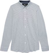Johnston & Murphy Kids' XC Flex Stretch Button-Up Shirt