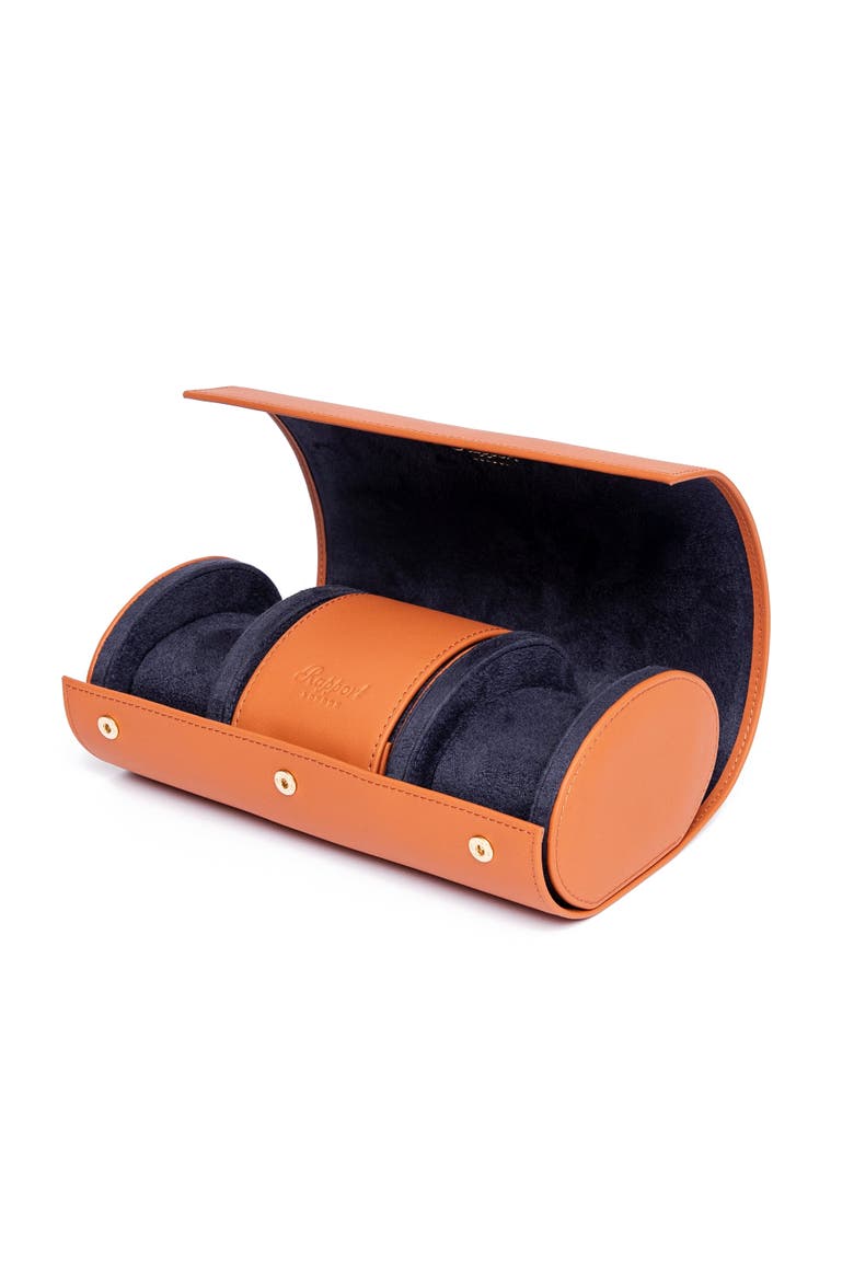 HYDE PARK THREE WATCH ROLL, Alternate, color, Tan