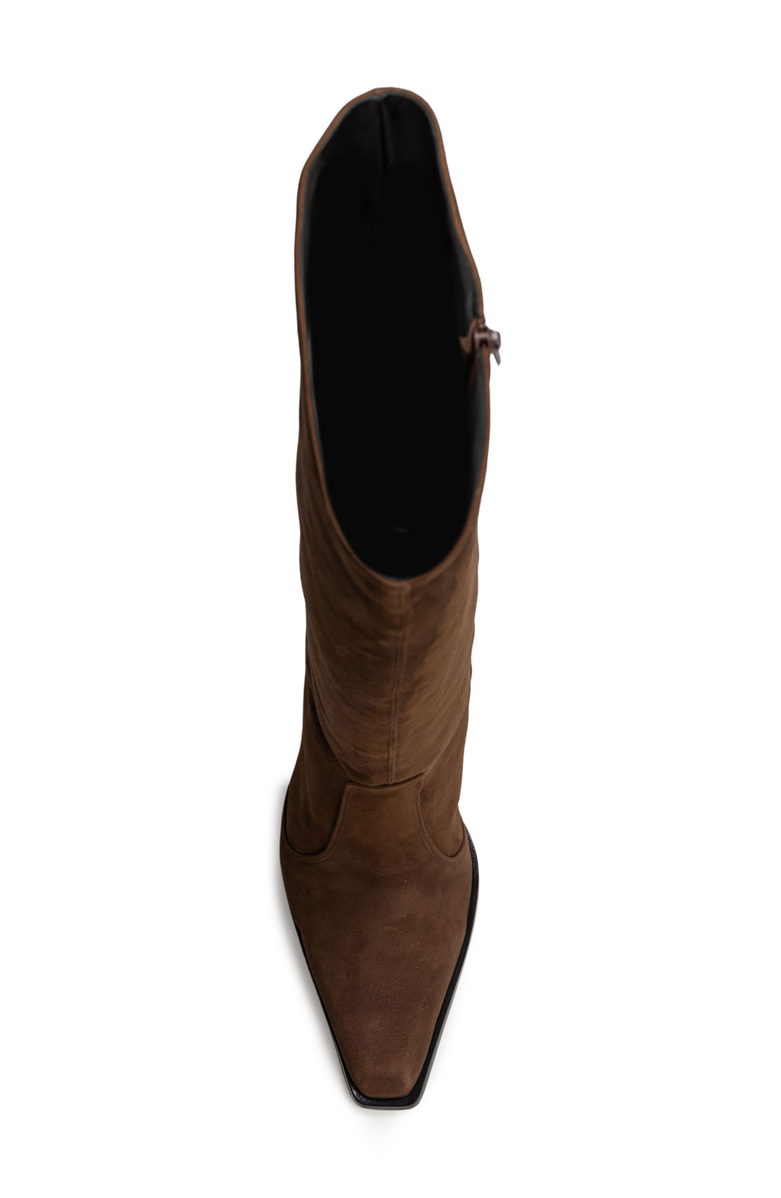 BLACK SUEDE STUDIO Grand Tall Boot, Alternate, color, 
