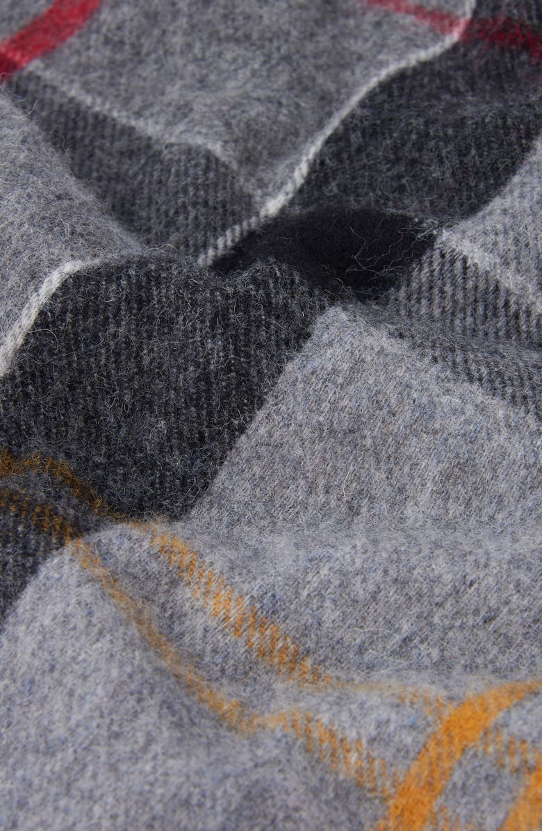 Barbour Inverness Tartan Wool Scarf, Alternate, color, 