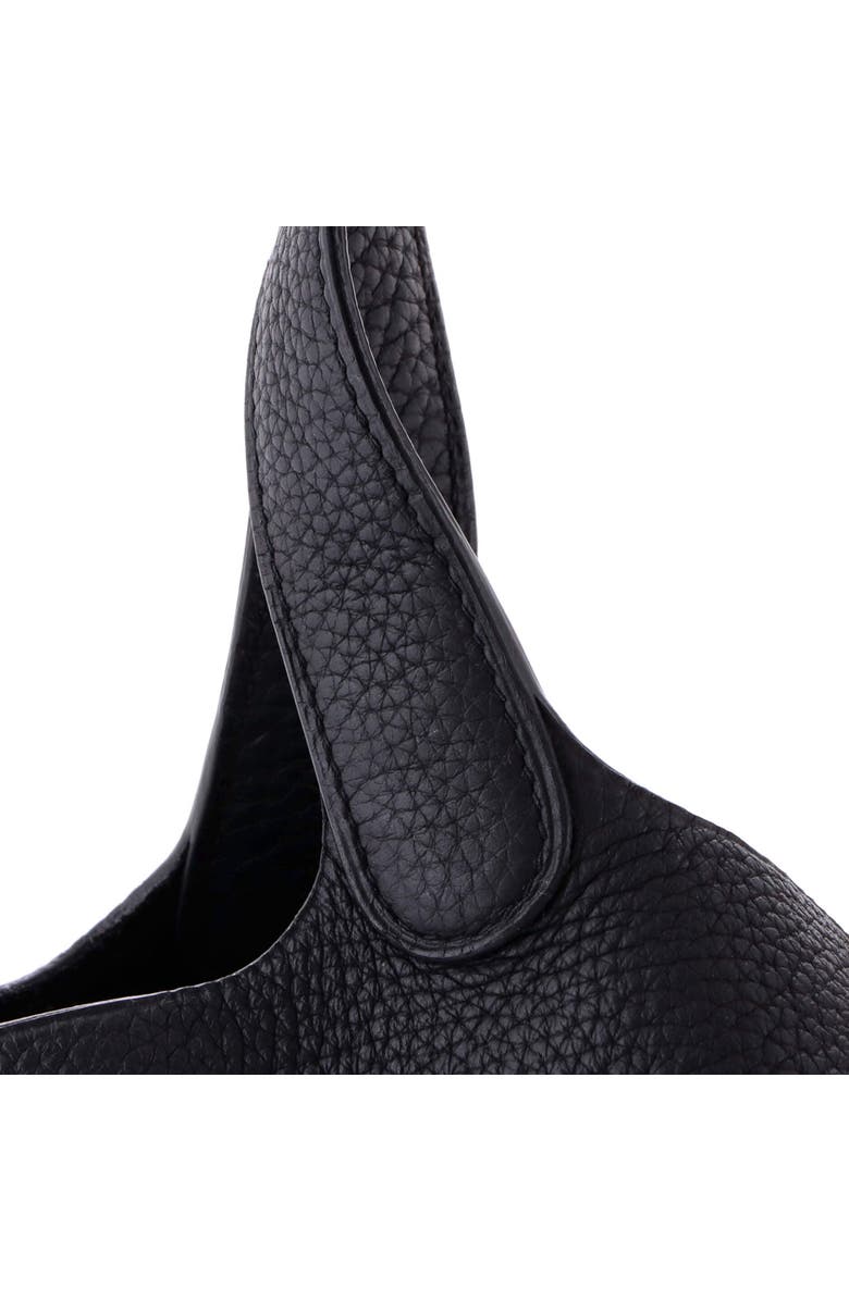 Pre-Owned Hermes Picotin Lock Bag Clemence MM, Alternate, color, Noir