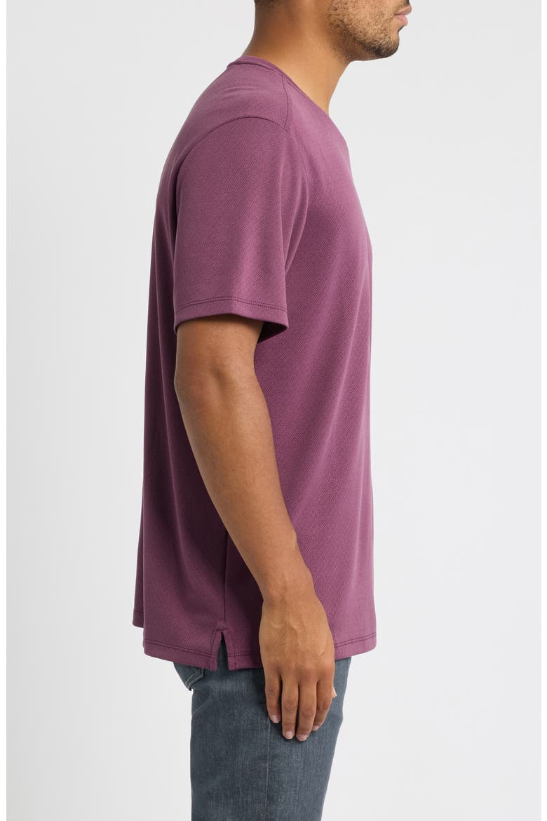 Keyport Diamond V-Neck IslandZone® T-Shirt, Alternate, color, SHADOW PLUM