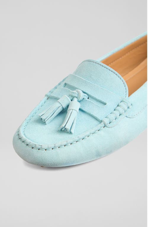 Lk Bennett Leslie Tassel Loafer In Blue