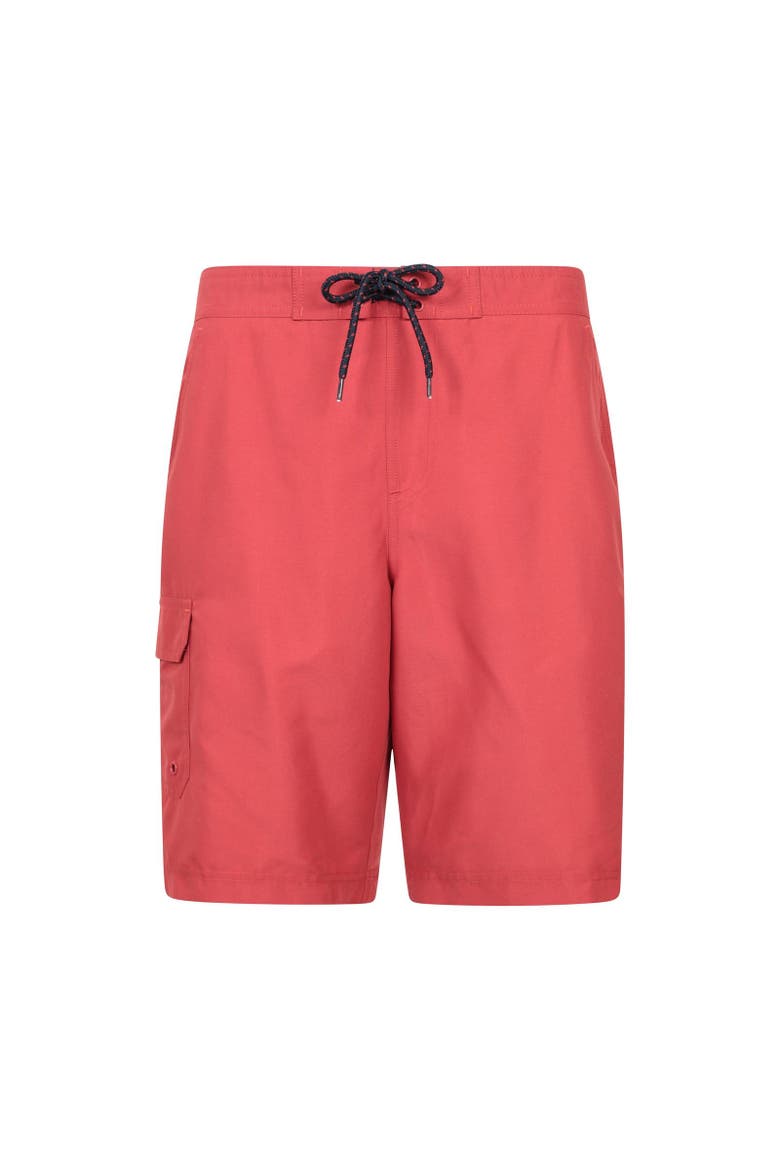 Ocean Swim Shorts, Main, color, Burgundy