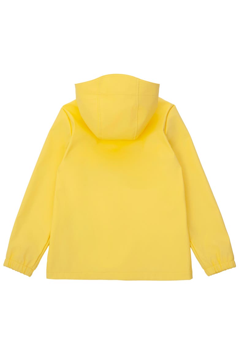 Kids' Waterproof Rain Coat Rubberized Jacket, Alternate, color, Yellow