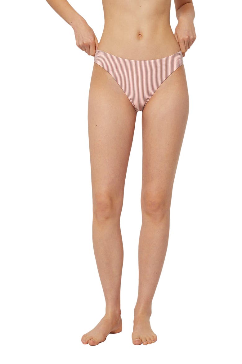 Lily Bikini Bottom, Alternate, color, ROSETTE/WHITE