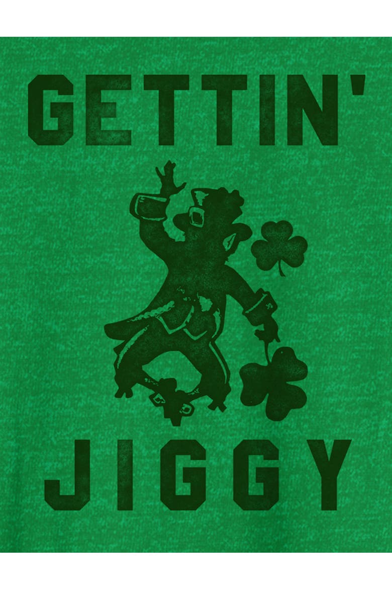 Big & Tall Gettin' Jiggy With It Graphic Tee, Alternate, color, KELLY HEATHER