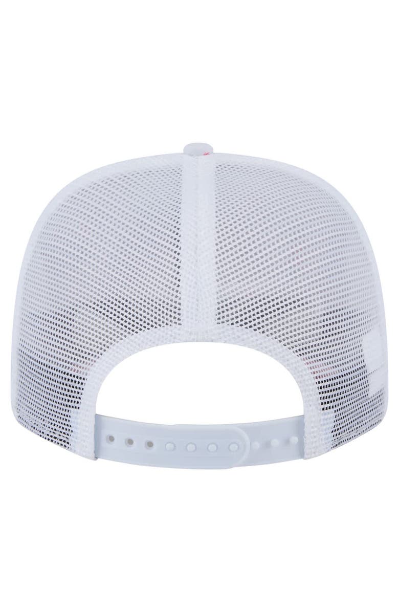 New Era Men's New Era White Los Angeles Chargers Adventure Flamingo Pattern 9SEVENTY Stretch-Snap Hat, Alternate, color, White