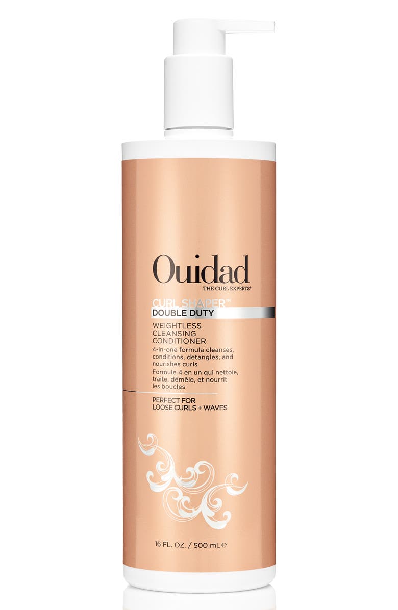 Ouidad Curl Shaperâ„¢ Double Duty Weightless Cleansing Conditioner, Main, color, 