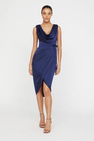 Theia Stephanie Wrap Dress