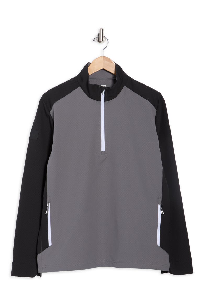 Emea Half Zip Sweatshirt, Alternate, color, QUIET SHADE MIX