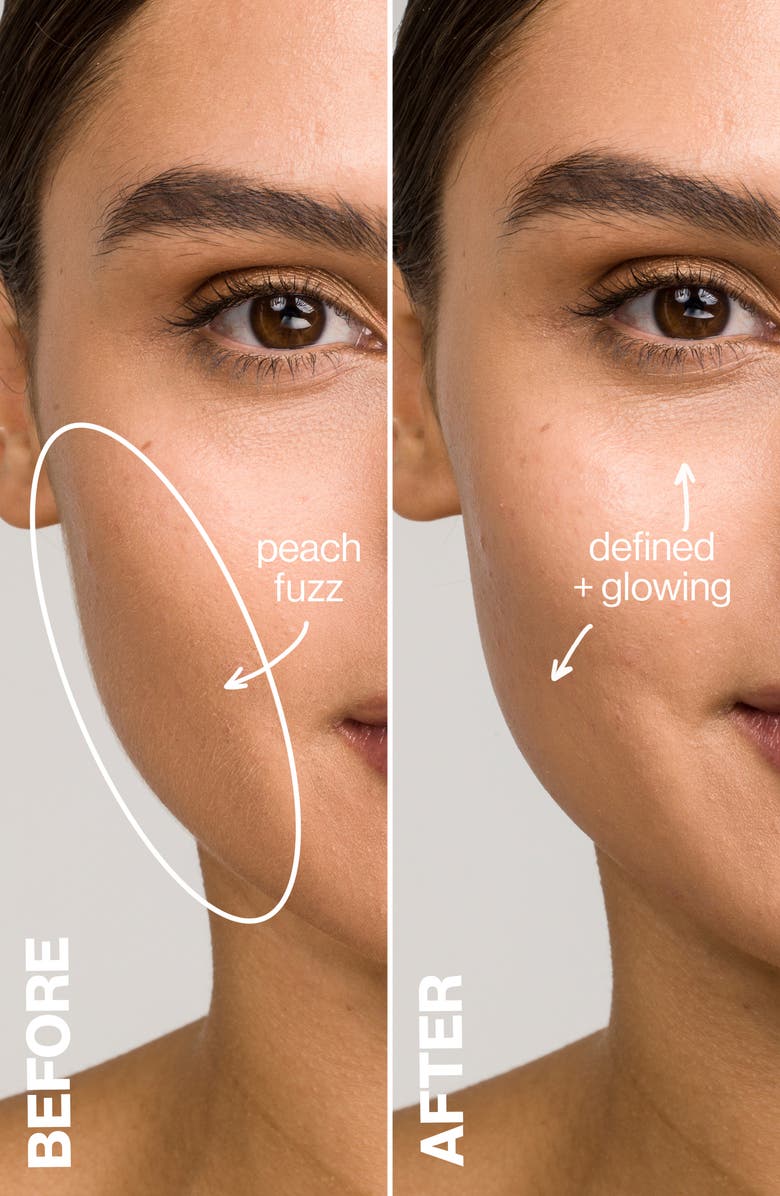 DERMAFLASH ONE Lilac Dermaplane Exfoliation Device, Alternate, color,