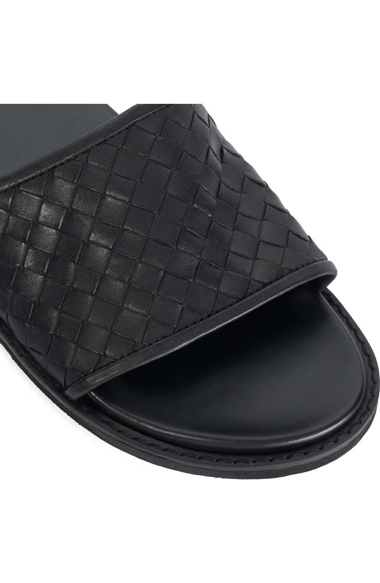 Dune London Ivar Slide Sandal, Alternate, color, Black