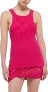 Helmut Lang Rib Organic Cotton Tank