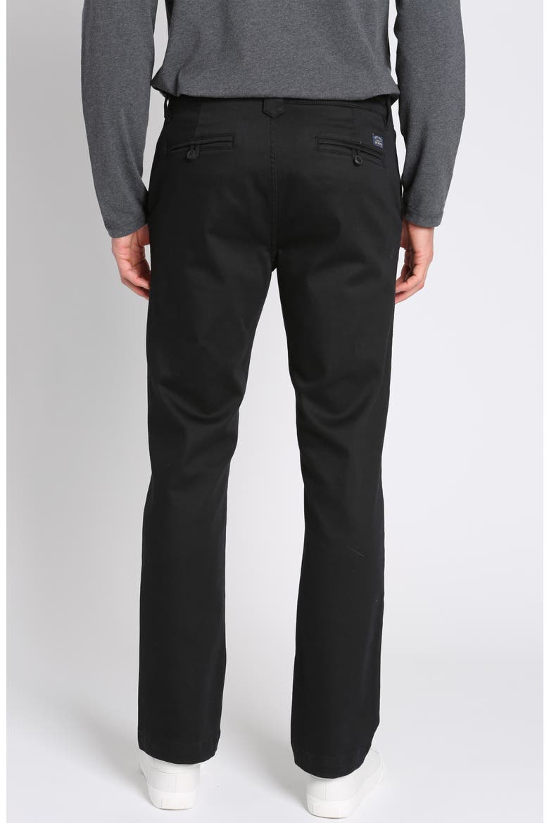 East Hampton Stretch Twill Chinos, Alternate, color, BLACK
