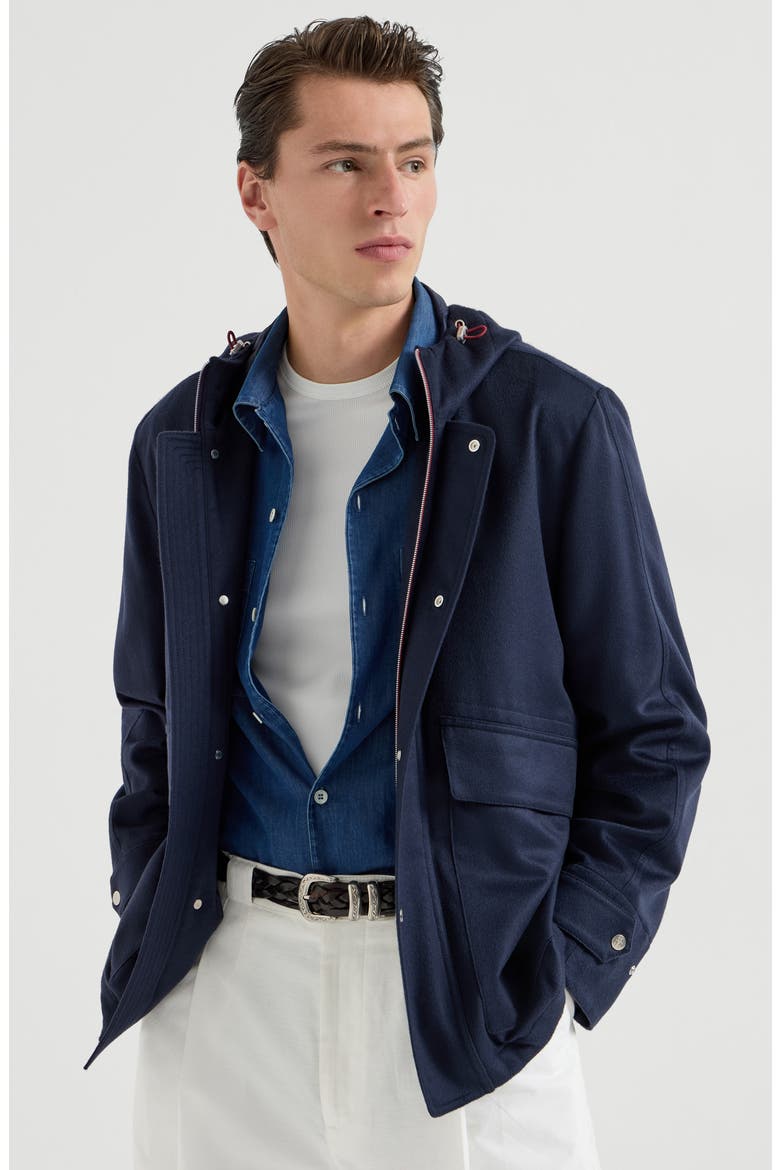 Flannel parka, Alternate, color, Blue