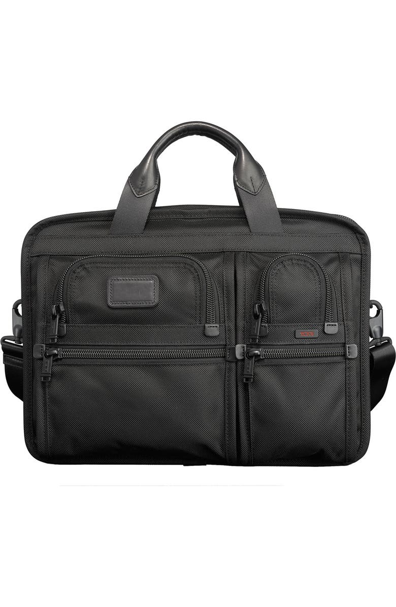 TUMI 'Medium Alpha T-Pass<sup>™</sup>' Slim Laptop Briefcase, Main, color,