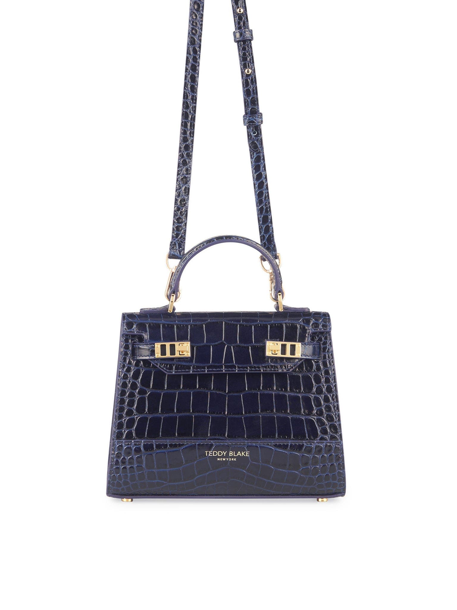 Teddy Blake Kim Croco 9", Alternate, color, Croco Dark Blue