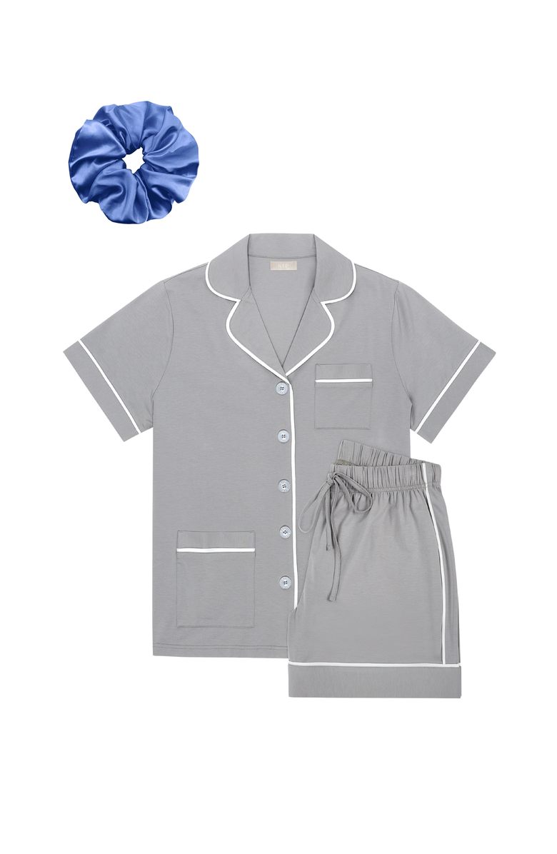 KIP Luxe Stretch Cotton Short Pajama Gift Set, Main, color,