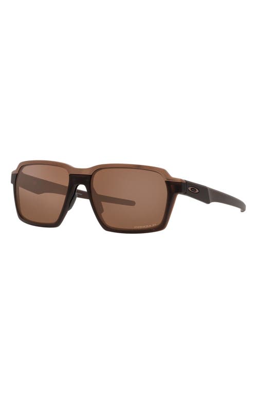 Oakley 58mm Polarized Rectangular Sunglasses