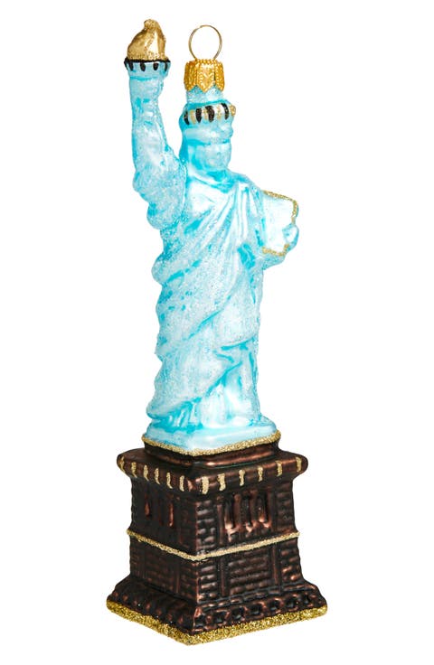 Statue of Liberty Glass Ornament