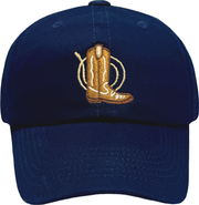 Bits & Bows Cowboy Boot Twill Baseball Hat