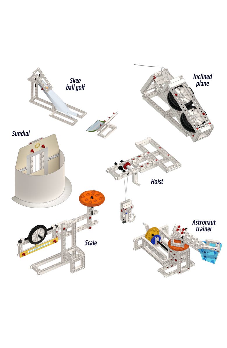 Thames & Kosmos Mechanical Engineering Builder Kit, Alternate, color, Multicolored