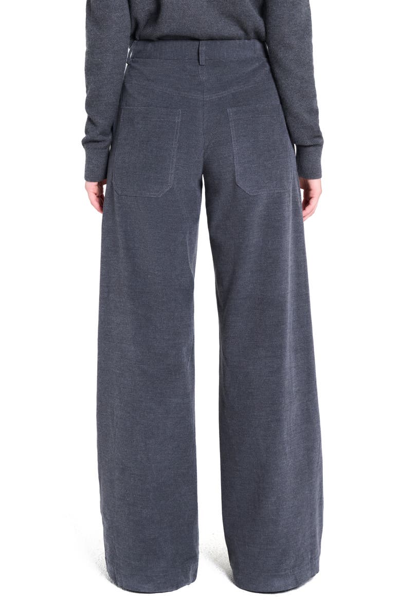 Dylan Cotton & Cashmere Corduroy Pants, Alternate, color, CHARCOAL HEATHER GREY