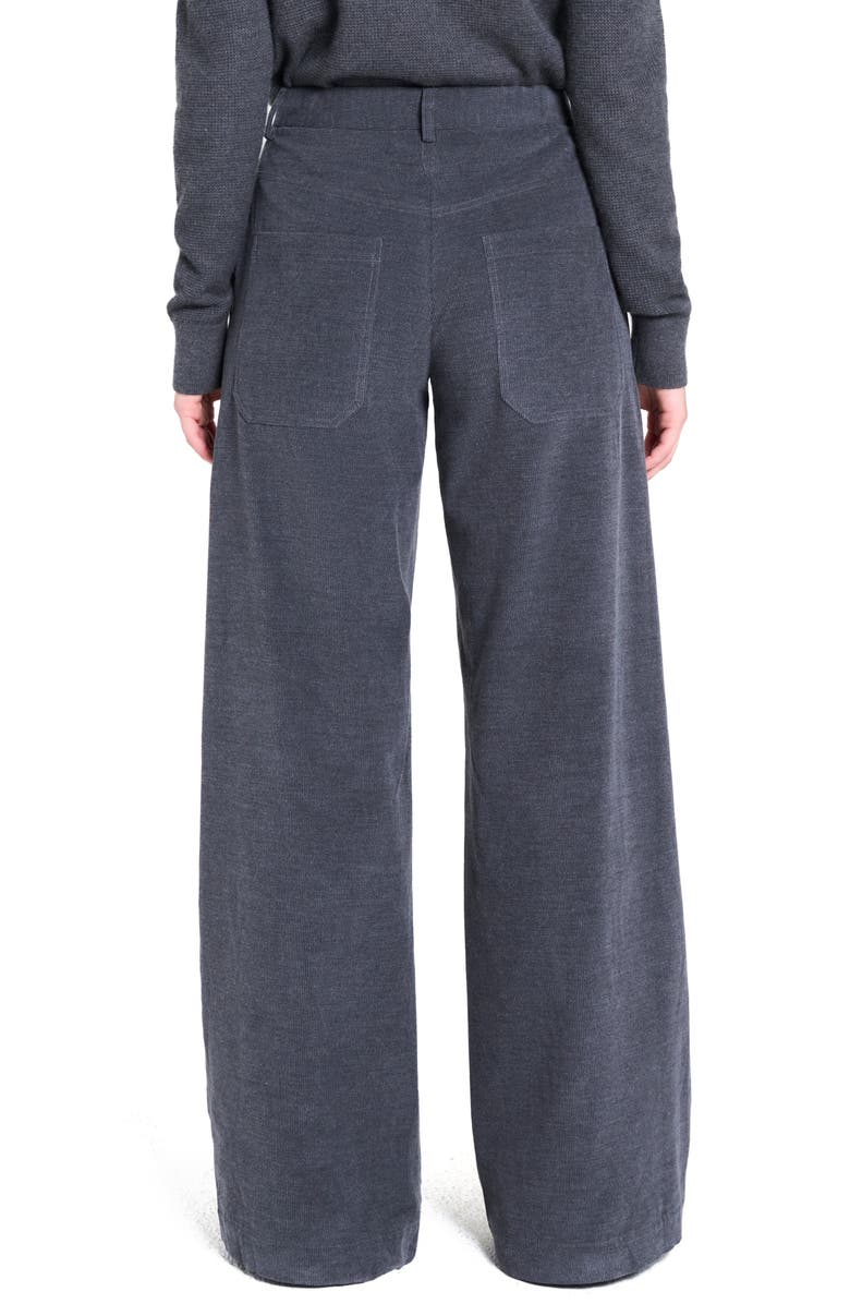 TWP Dylan Cotton & Cashmere Corduroy Pants, Alternate, color, Charcoal Heather Grey