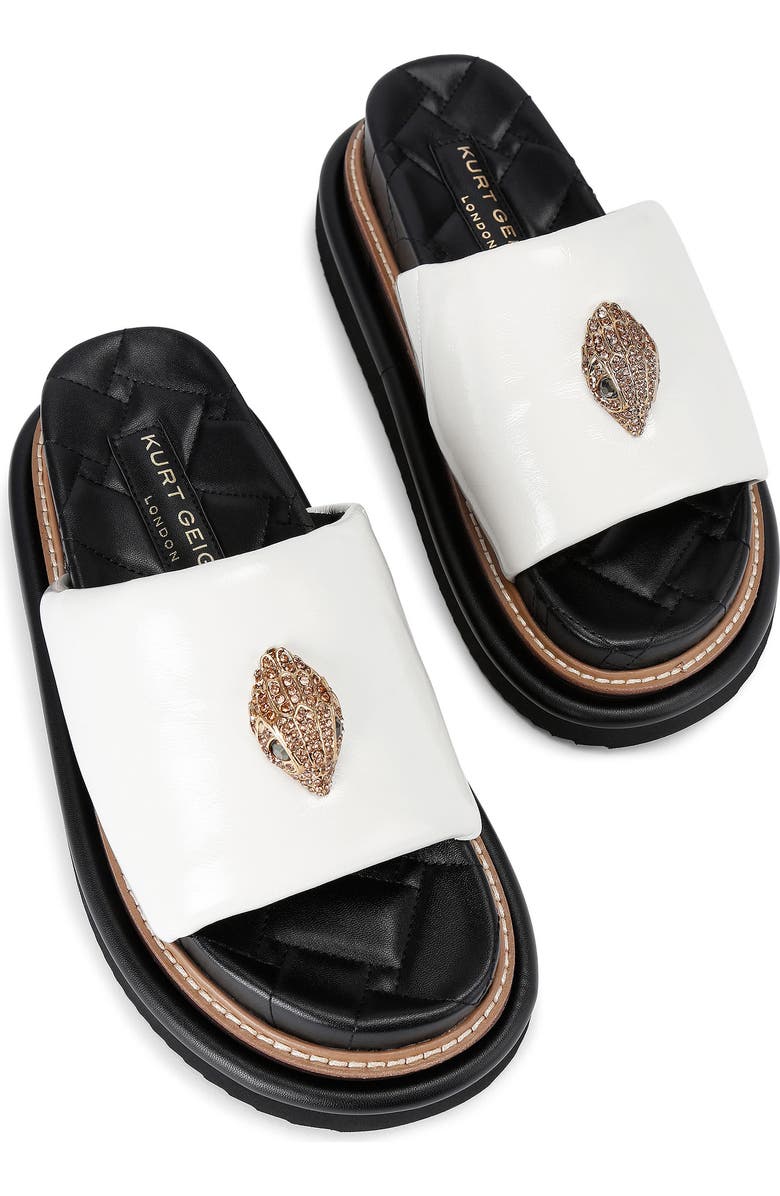 Kurt Geiger London Orson Puff Platform Slide Sandal, Alternate, color,