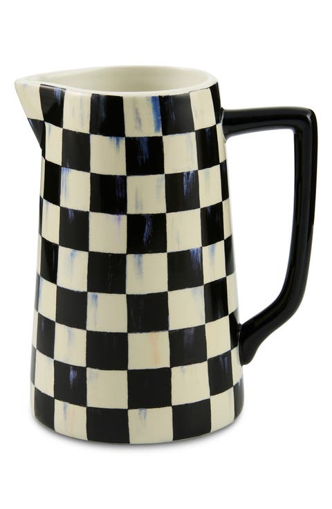 Courtly Check Farmhouse Pitcher