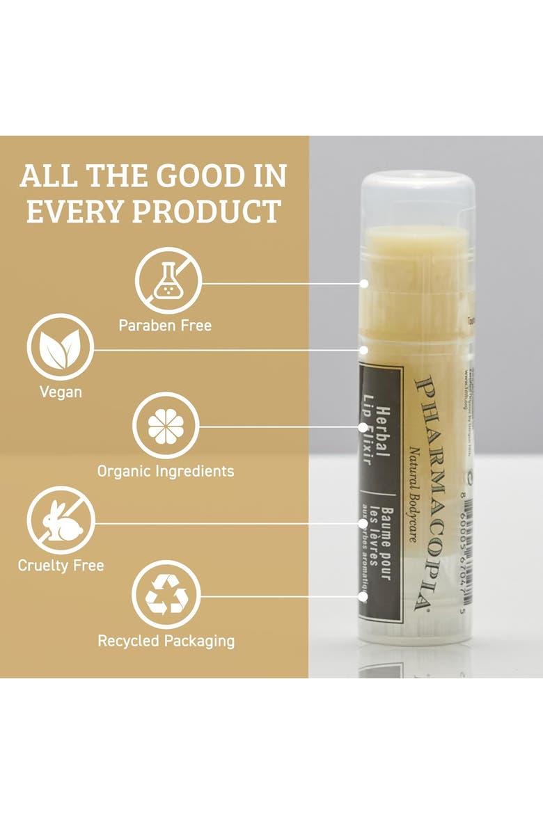 Tangerine Lip Elixir Balm, Alternate, color, White