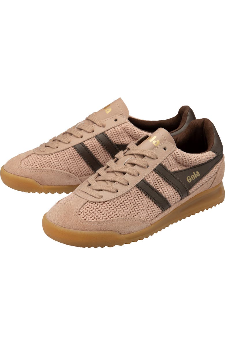 Gola Tornado Zephyr Sneaker, Alternate, color, Cameo/ Dark Brown