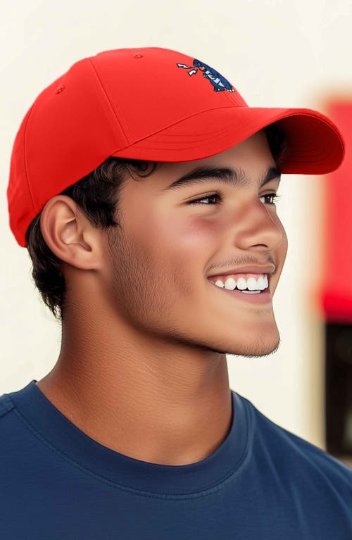 Dalix Big Lizard Cap In Red