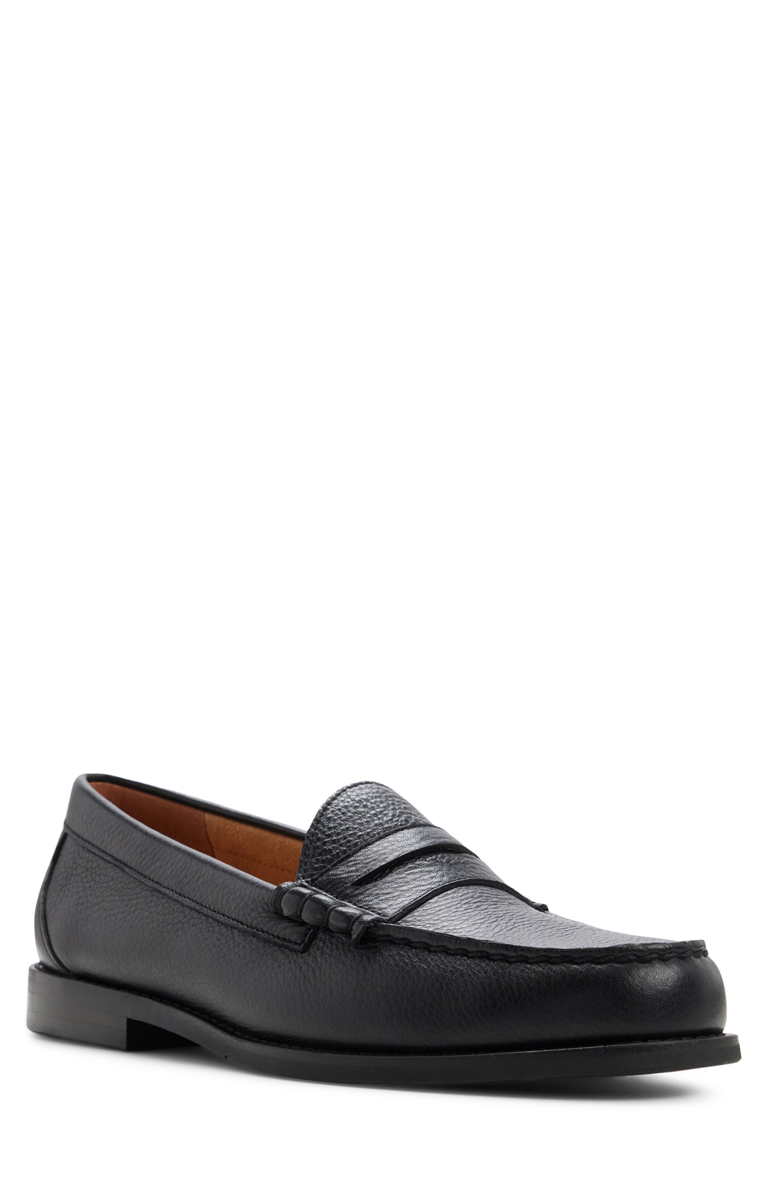 G.H.BASS Berkeley Penny Loafer, Main, color, Open Black
