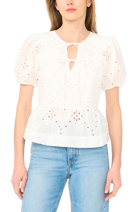 The Alina Peplum Top