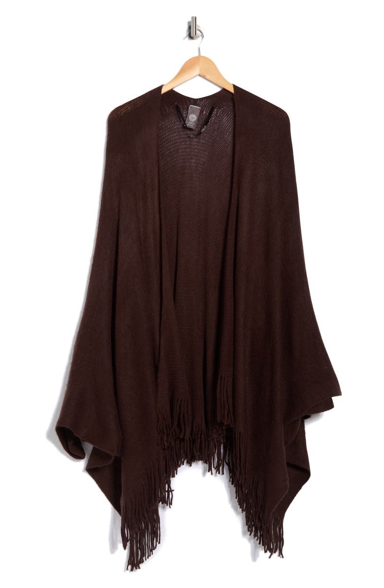 Vince Camuto Feels Like Home Solid Topper, Alternate, color, Chocolate