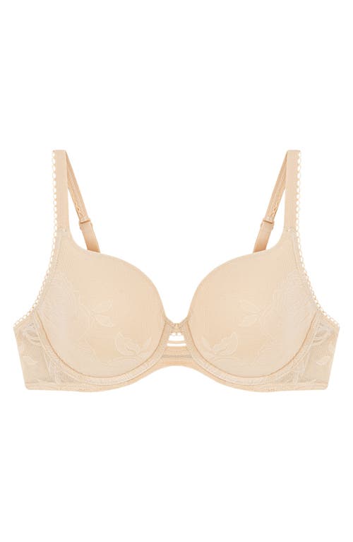 Triumph Wild Rose Sensation Shaping Bra In Neutral