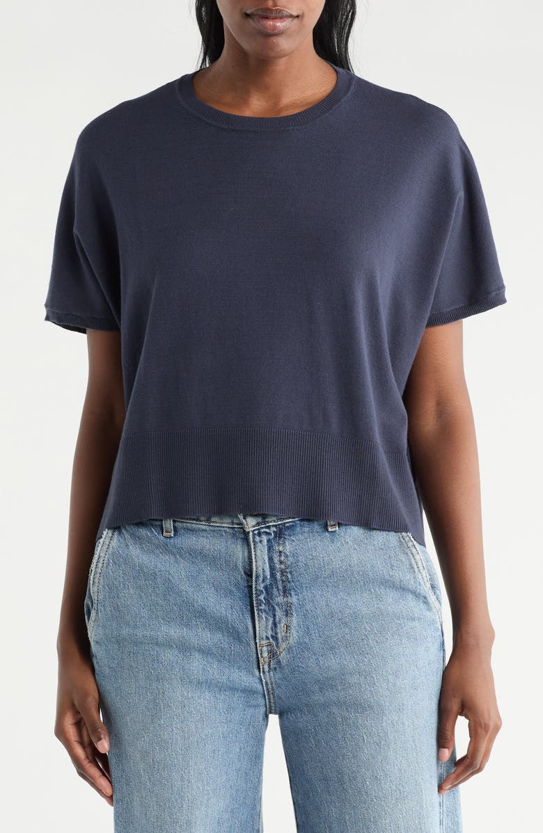 Splendid Jillian Short Sleeve Sweater, Main, color, 