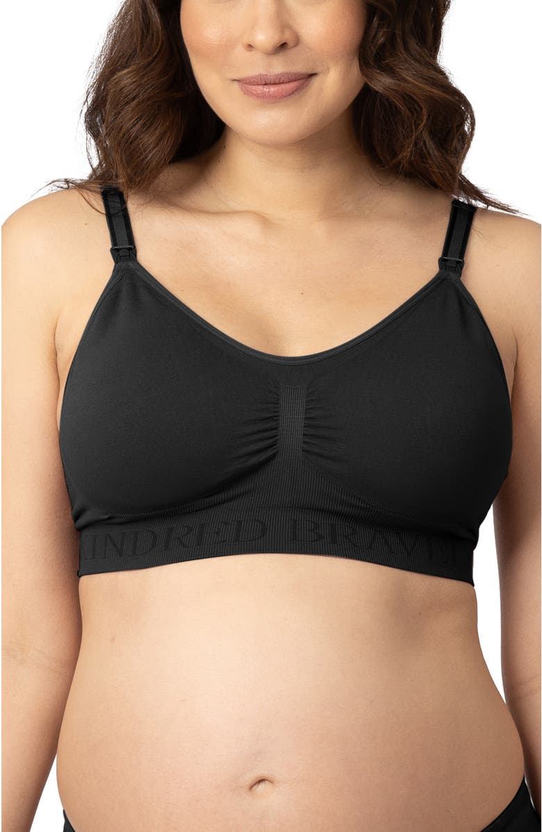 Kindred Bravely Sublime Nursing Bra - Fits Sizes 30B-46D, Main, color, Black