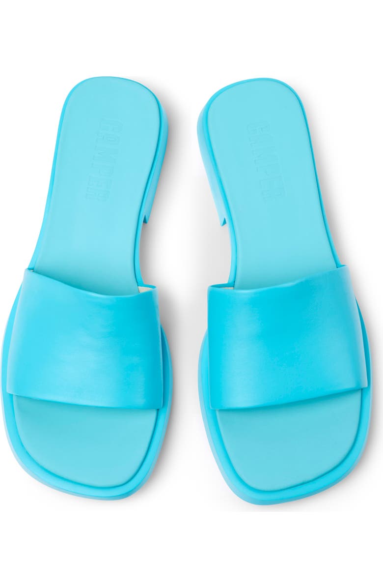 Camper Dana Slide Sandal, Alternate, color, Turquiose Aqua