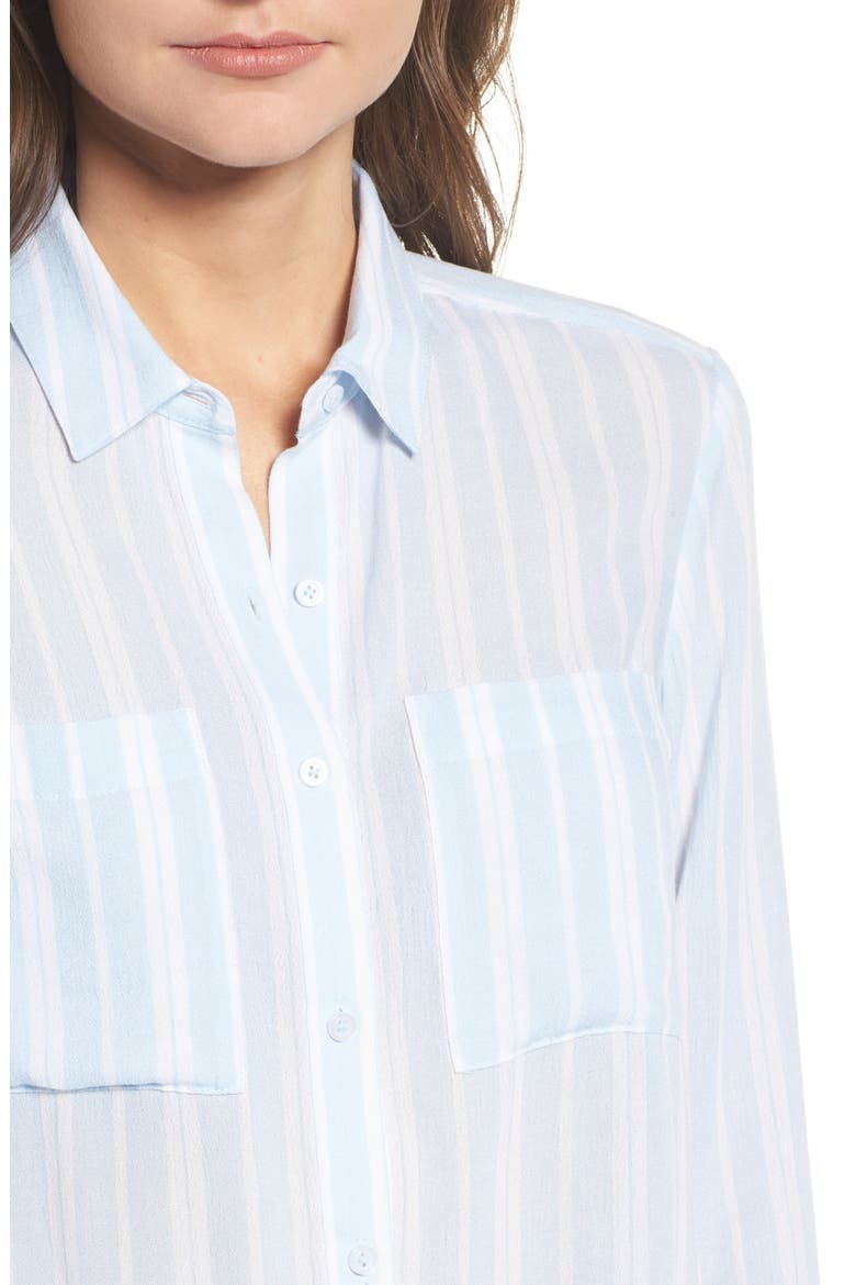 The Perfect Shirt, Alternate, color, BLUE OMPHALODES LEONA STRIPE