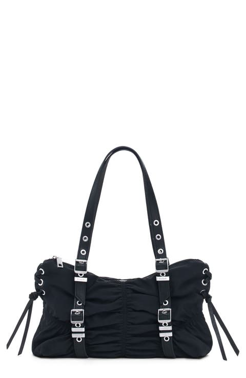 Ruched Shoulder Bag
