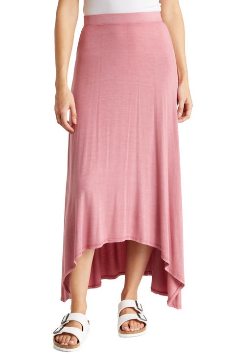 Asymmetric High-Low Skirt